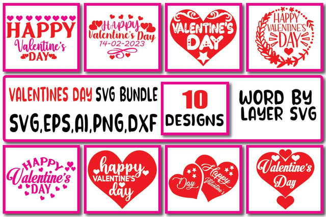 Valentine's Day SVG Bundle Vol. 5 SVG Craftlabsvg24 