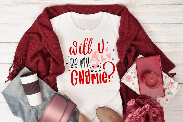 Valentine's Day SVG Cut File Will You Be My Gnomie SVG dapiyupi store 