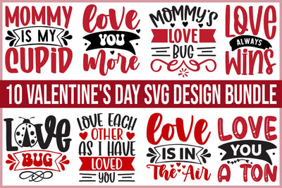 Valentine's Day Svg Design Bundle SVG SVGista 