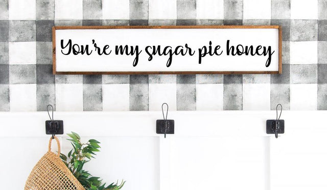 Valentines Day SVG, Love cut files, sugar pie honey svg, bedroom sign svg, Kitchen sign svg, wedding gift svg, Digital download, Home SVG Farmstone Studio Designs 