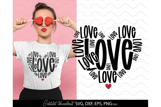 Valentines Day SVG, Love Heart SVG, Valentines SVG, Happy Valentines Day SVG, Heart SVG SVG March Design Studio 