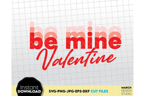 Valentines Day SVG Love Is In The Air SVG, Be My Valentine SVG, Cupid Attack SVG SVG March Design Studio 