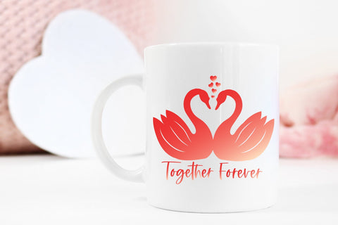Valentines Day SVG Love Quote SVG Heart Together Forever SVG SVG zoellartz 