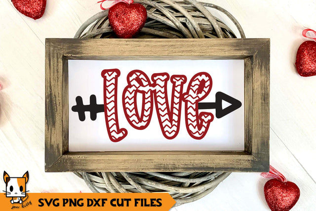 Valentine's Day SVG | Love SVG Zen Kitty 