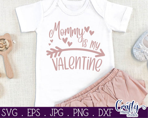 Valentine's Day SVG - My Valentine Bundle Svg - Shirt Design SVG Crafty Mama Studios 