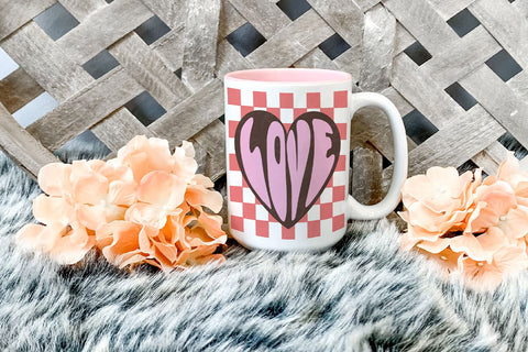 Valentine's Day SVG | Retro Heart SVG SVG B Renee Design 