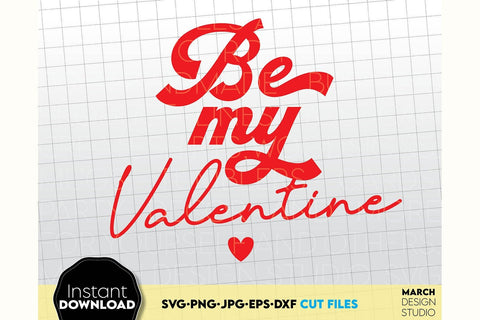 Valentines Day SVG Stealing Hearts SVG, Be My Valentine SVG, Cupid Attack SVG SVG March Design Studio 