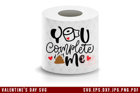 Valentine's Day Toilet Paper SVG Bundle SVG dapiyupi store 
