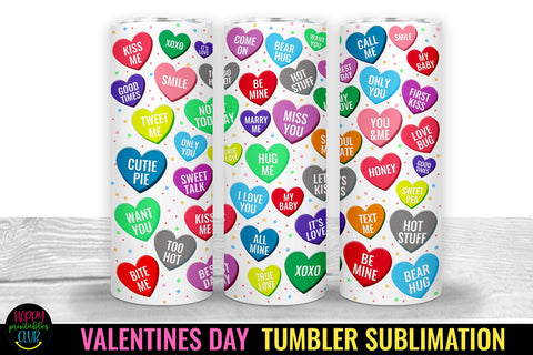 Valentines Day Tumbler Sublimation I 20 Oz Love Tumbler Sublimation Happy Printables Club 