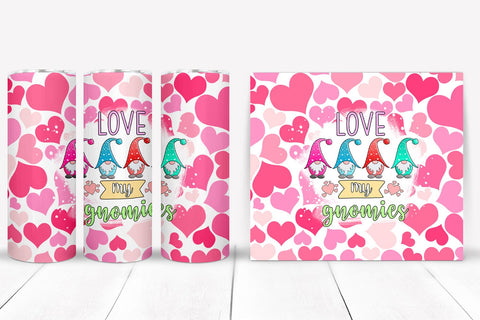 Valentines Day Tumbler Sublimation I 20 Oz Tumbler Wrap PNG Sublimation Happy Printables Club 