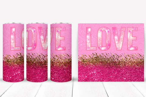 Valentines Day Tumbler Sublimation I 20 Oz Tumbler Wrap PNG Sublimation Happy Printables Club 