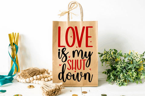 Valentine's Day Wine Bag SVG Bundle SVG Regulrcrative 