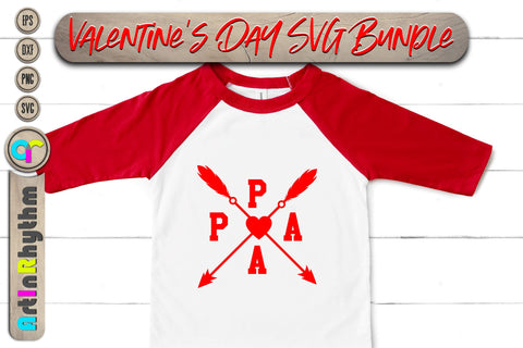 Valentines Family Arrow svg SVG Artinrhythm shop 