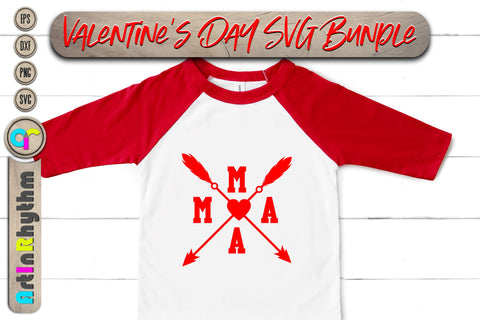 Valentines Family Arrow svg SVG Artinrhythm shop 