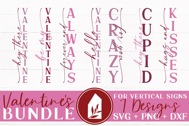 Valentine's Front Porch Sign Bundle SVG LilleJuniper 