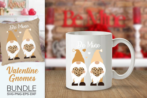 Valentine's Gepard Gnomes Bundle Svg, Valentine's Day Svg, Gnomes Svg SVG SvgMonkeys 