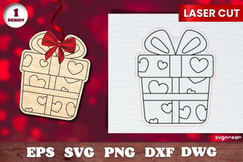 Valentines Gift Tags | Papercut | Laser Cut SVG SvgOcean 