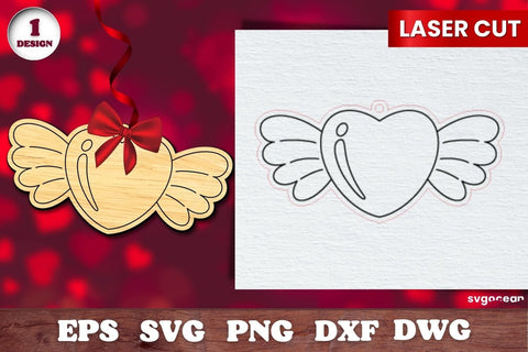 Valentines Gift Tags | Papercut | Laser Cut SVG SvgOcean 