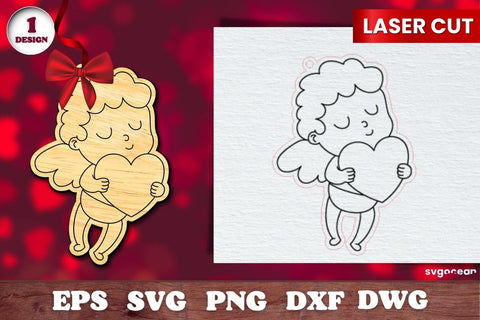 Valentines Gift Tags | Papercut | Laser Cut SVG SvgOcean 