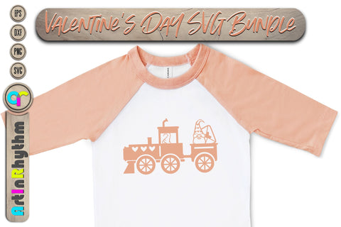 Valentines gnomes in train svg, Heart svg SVG Artinrhythm shop 