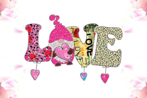 Valentines Gnomes Sublimation Sublimation Jagonath Roy 