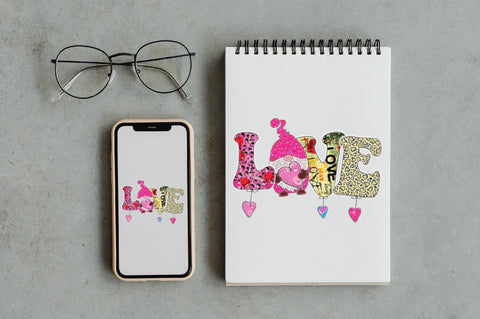 Valentines Gnomes Sublimation Sublimation Jagonath Roy 