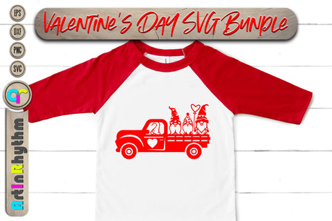 Valentines Gnomes truck svg SVG Artinrhythm shop 