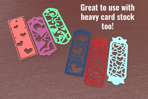 Valentines Hearts Bookmarks SVG cut files SVG Angel on Empire 