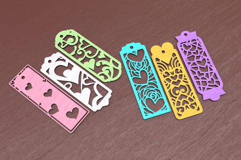 Valentines Hearts Bookmarks SVG cut files SVG Angel on Empire 