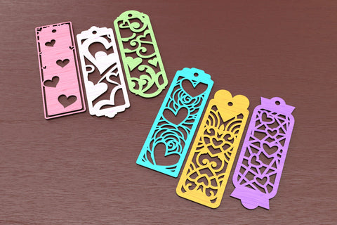 Valentines Hearts Bookmarks SVG cut files SVG Angel on Empire 