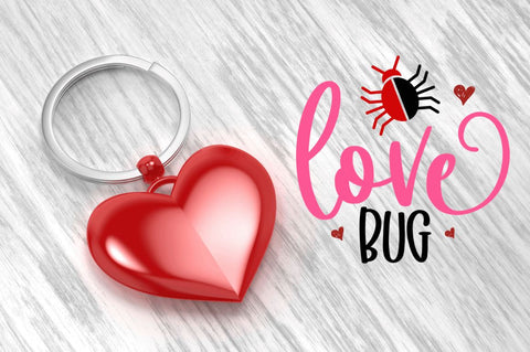 Valentines Keychain Svg Bundle SVG Regulrcrative 