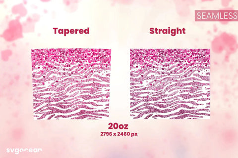 Valentine’s Leopard Tumbler Sublimation Bundle Sublimation SvgOcean 