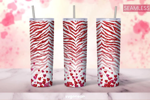 Valentine’s Leopard Tumbler Sublimation Bundle Sublimation SvgOcean 