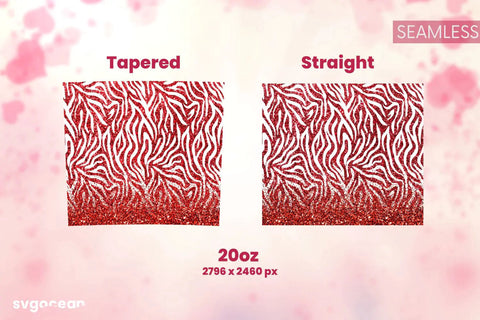 Valentine’s Leopard Tumbler Sublimation Bundle Sublimation SvgOcean 