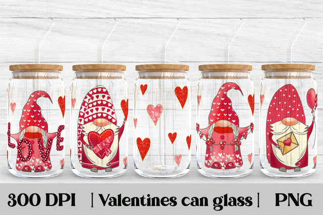 Valentines libbey can glass | Can glass bundle Sublimation Svetana Studio 
