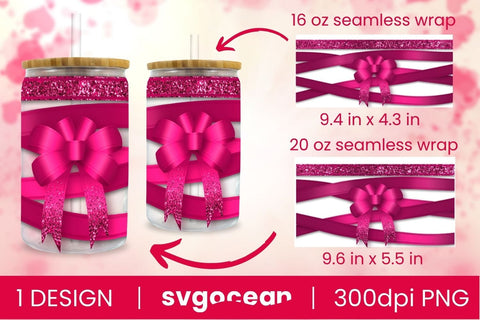 Valentines Libbey Glass | Love Glass Can | Beer Can SVG SvgOcean 