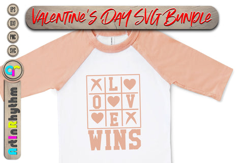 Valentines Love wins, Heart svg SVG Artinrhythm shop 