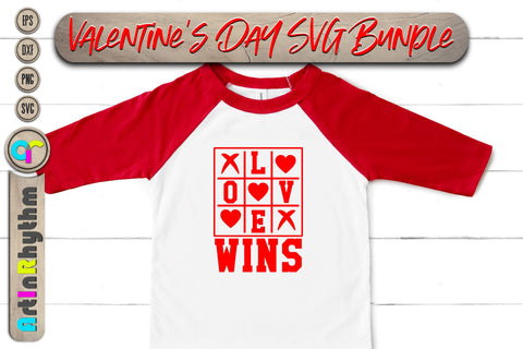 Valentines Love wins, Heart svg SVG Artinrhythm shop 