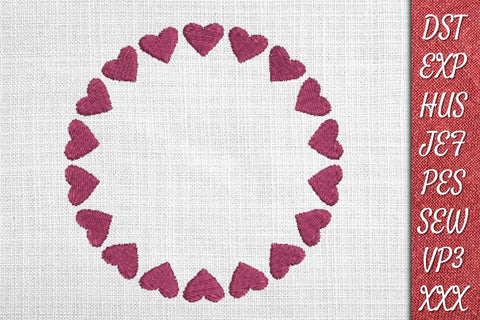 Valentines Monogram 4 Embroidery Designs Embroidery/Applique DESIGNS SvgOcean 