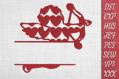 Valentines Monogram Embroidery Designs Embroidery/Applique DESIGNS SvgOcean 
