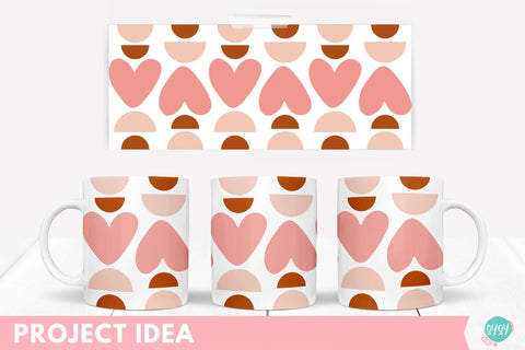 Valentine's Mug Wrap SVG & Sublimation Bundle | Mug Wrap PNG Sublimation OyoyStudioDigitals 