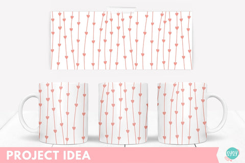 Valentine's Mug Wrap SVG & Sublimation Bundle | Mug Wrap PNG Sublimation OyoyStudioDigitals 