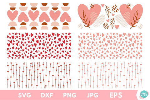 Valentine's Mug Wrap SVG & Sublimation Bundle | Mug Wrap PNG Sublimation OyoyStudioDigitals 