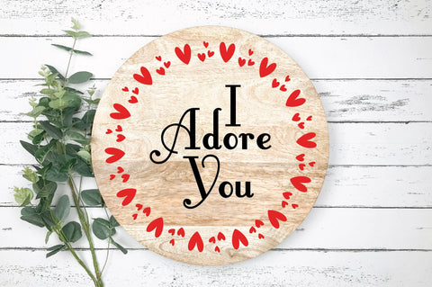 Valentines Round Sign Bundle - Valentine's Day SVG Bundle SVG Old Market 