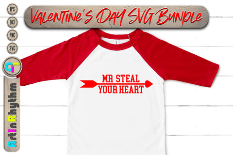 Valentines Steal your heart, Heart arrow couple shirt svg SVG Artinrhythm shop 