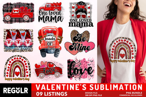 Valentine's Sublimation Bundle SVG Regulrcrative 