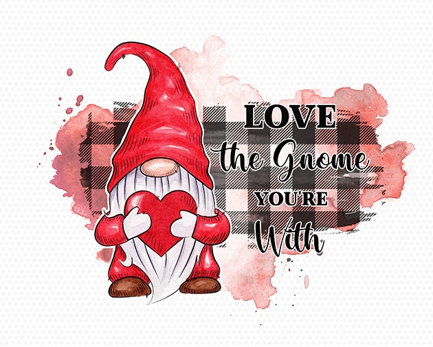 Valentine's Sublimation Graphics, Gnomes Valentine Day love Sublimation Design Digital Download Sublimation SVGoriginalcreations 