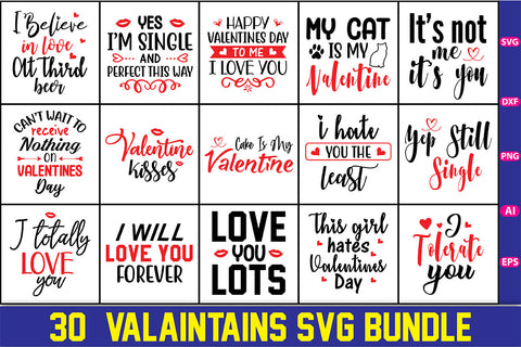 Valentines SVG Bundle, Love Bundle, Vol 07 SVG orpitasn 