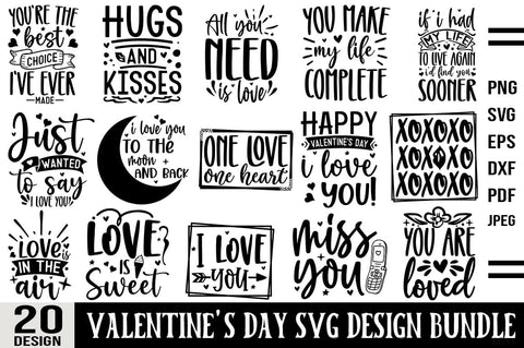 Valentine's SVG Bundle, Love Svg Design SVG FiveStarCrafting 