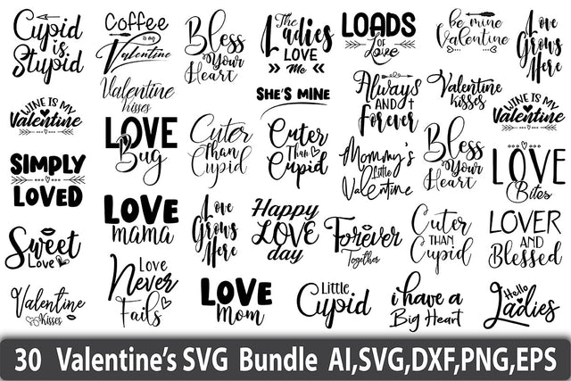 Valentines SVG Bundle, Love SVG, Vol 4 SVG orpitasn 
